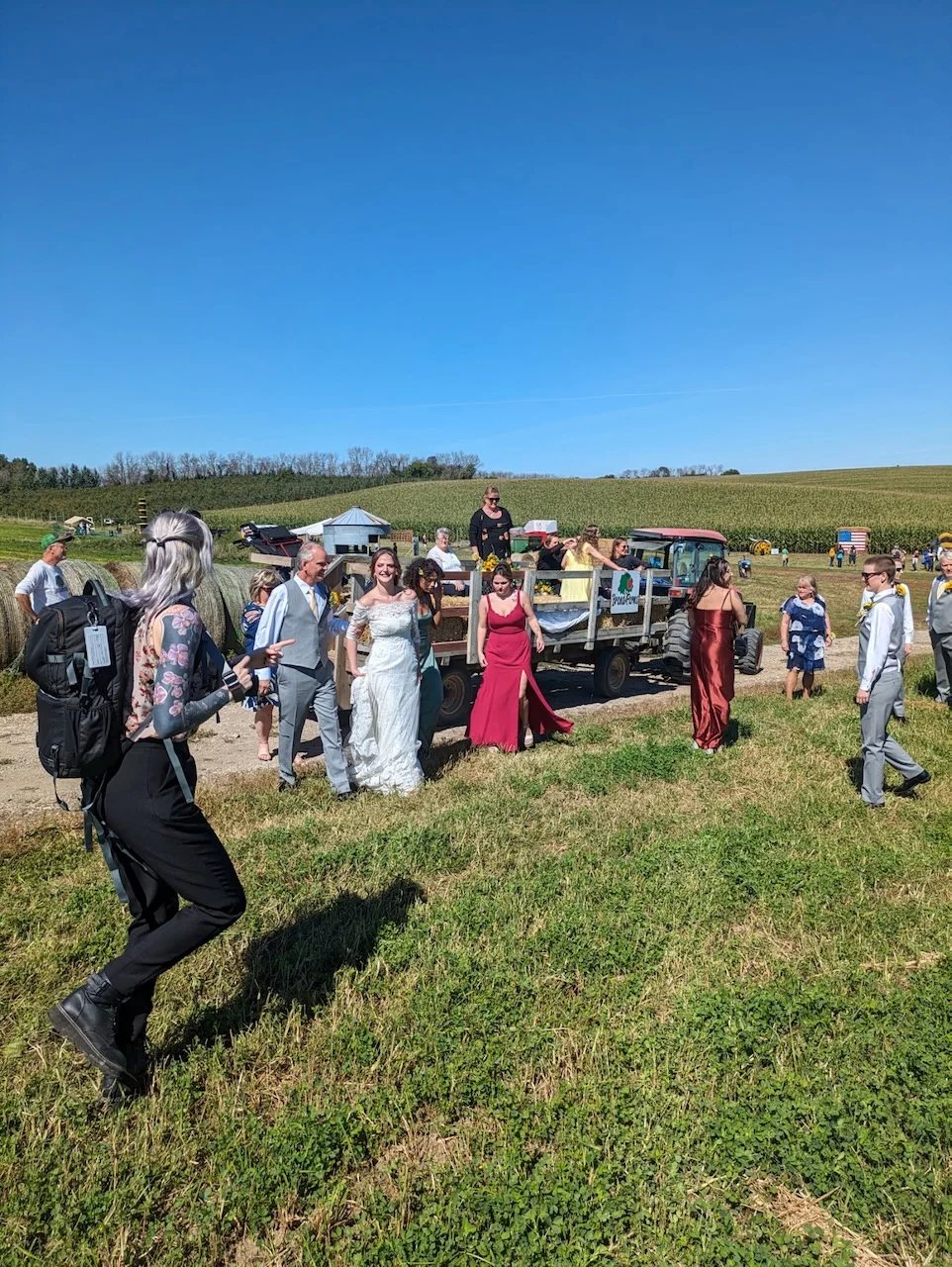 Wedding venue at Brand Farms